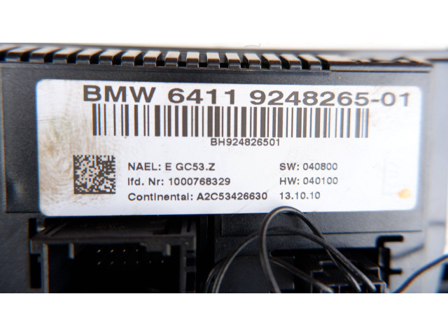 Блок управления климат-контролем 9248265, A2C53426630 BMW X3 F25