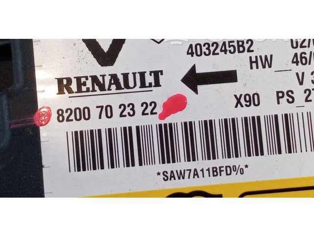 Блок управления надувных подушек 8200702322 Dacia Logan I