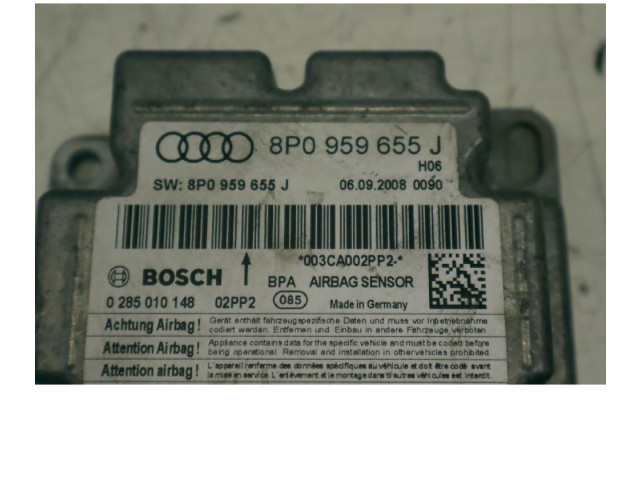 Блок подушек безопасности 8P0959655J Audi A3 S3 8P
