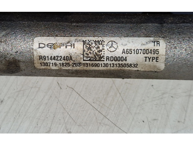 Топливная рампа A6510700495   Mercedes-Benz E W212  