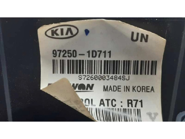 Блок управления климат-контролем 972501D711   KIA Carens II