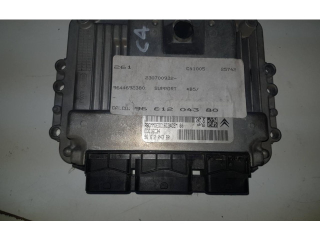 Řídící jednotka 9644692380 Citroen C4 I 2007