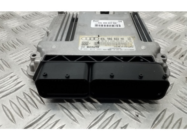 Řídící jednotka 03L906022MK, 03L906022B Audi A4 S4 B8 8K 2010
