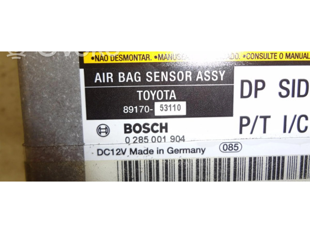 Блок подушек безопасности 0285001904, 89170-53110 Lexus IS 220D-250-350