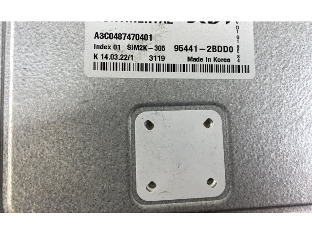 Блок управления коробкой передач A3C0487470401, 954412BDD0   KIA Xceed