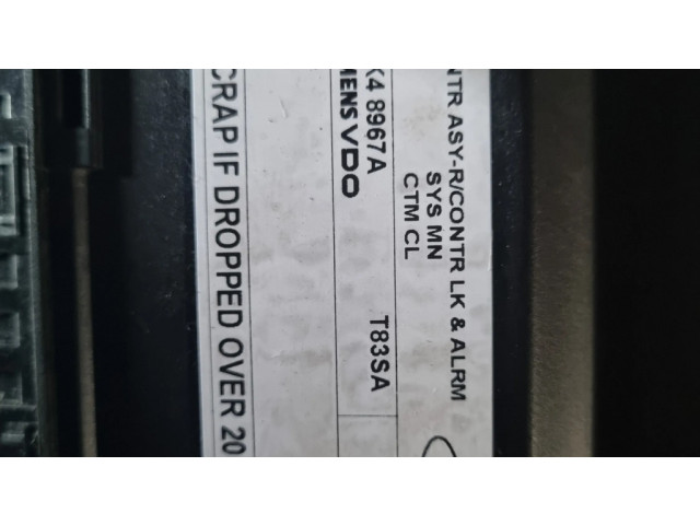 Блок комфорта 4S6T15K600BB, 4WK48967A Ford Fiesta