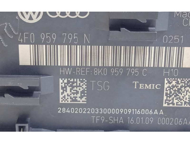Блок управления 4F0959795N, 8K0959795C Audi A4 Allroad