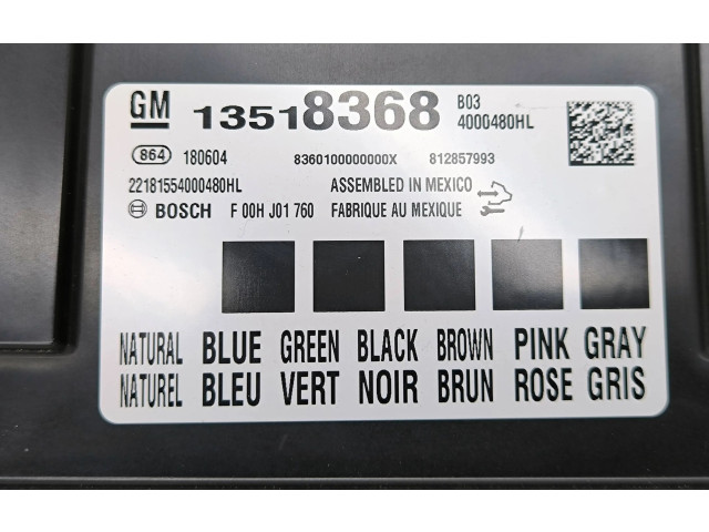 Блок комфорта 13518368, 4000480HL Chevrolet Bolt