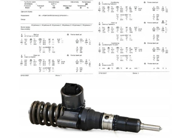 Форсунка 03G130073G, 03G130073GX Volkswagen Golf Plus AZV BKD BVG BRF BLB BRE BSY