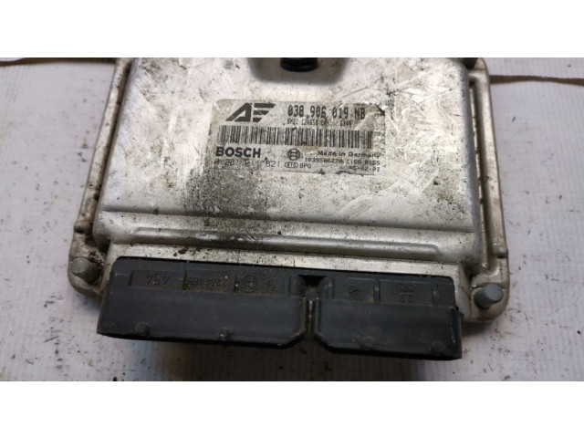 Блок управления двигателя 038906019NB, 0281011821 Ford Galaxy