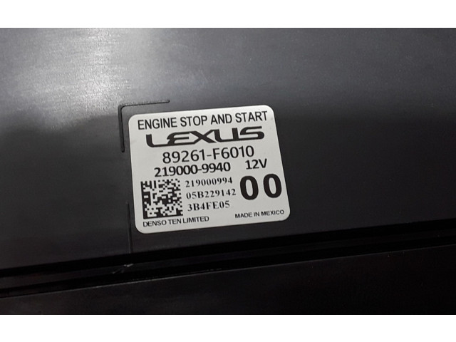 Блок управления двигателя 89261F6010 Lexus NX