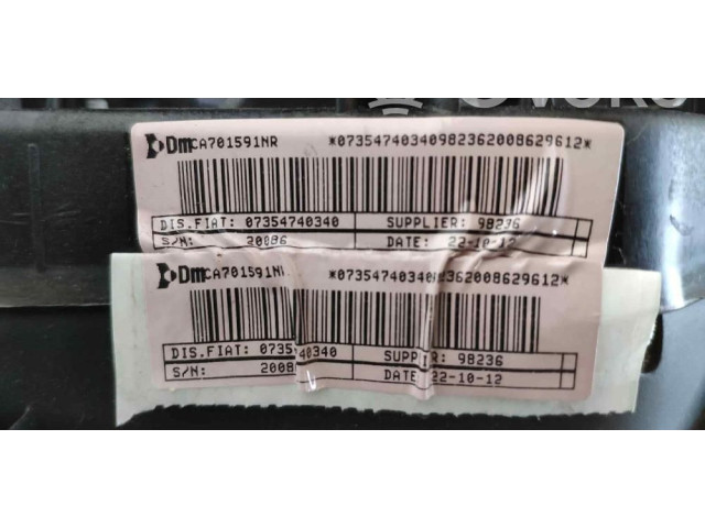 Подушка безопасности водителя 07354740340 Lancia Delta