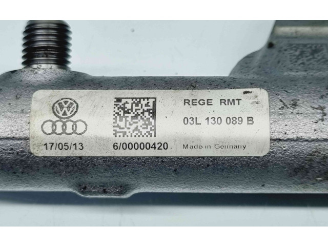 Топливная рампа 03L130089B Volkswagen Jetta VI