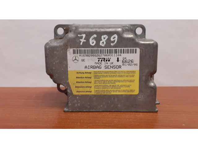 Блок подушек безопасности 7689, A1698206626   Mercedes-Benz A W169