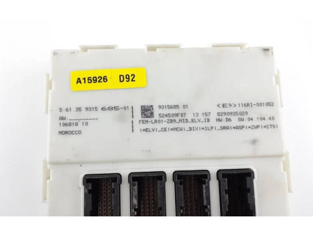 Turbodmychadlo Комфортный модуль 9315685, 61.35-9315685 BMW 1 F20 F21 N47D20C