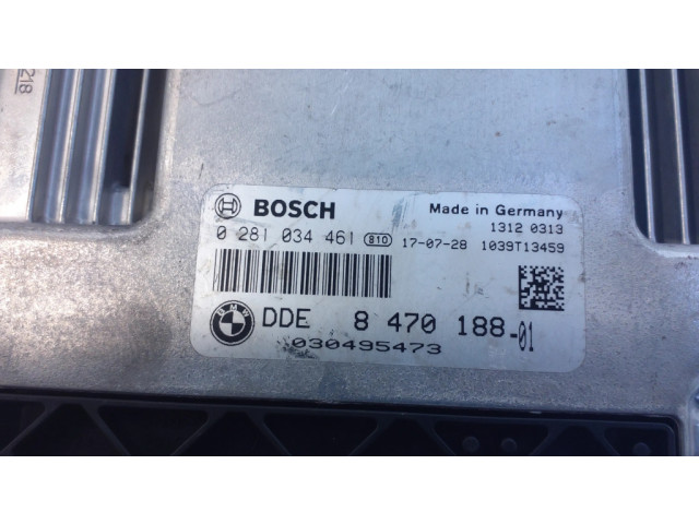 Řídící jednotka 8470188, 0281034461 BMW 3 GT F34 2018