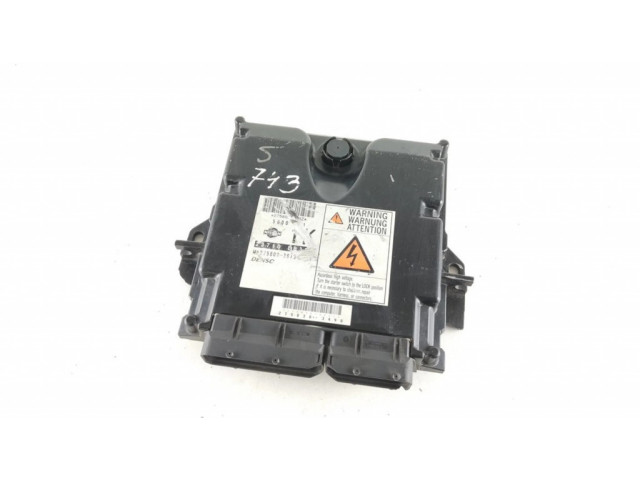 Řídící jednotka 23710EB33A, MB2758003613 Nissan Navara D40 2007
