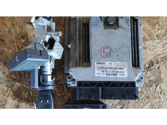 Комплект блоков управления P05187650AB, 0281014265   Jeep Patriot