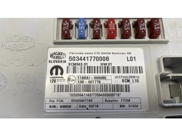   Pojistková skříňka 503441770006, 00505541140   Alfa Romeo Stelvio 2017