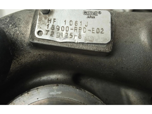  Турбина Honda Accord  7291258         