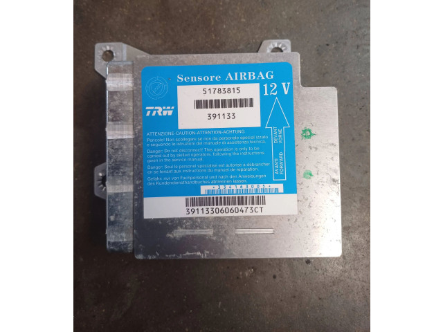 Блок подушек безопасности 51783815, 391133 Fiat Idea
