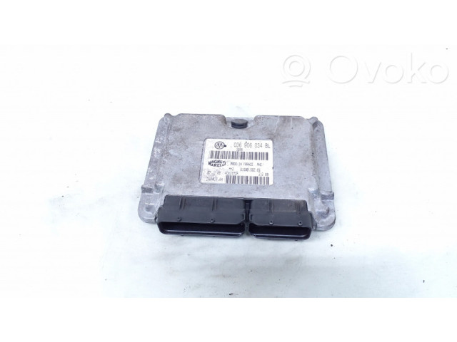 Блок управления двигателя 036906034BL, 6160056203 Skoda Fabia Mk1 (6Y)