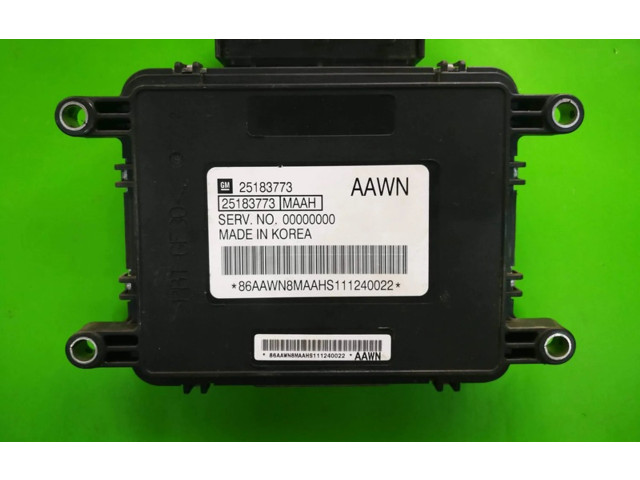 Блок управления двигателем Блок управления 25183773, AAWN   Chevrolet Spark