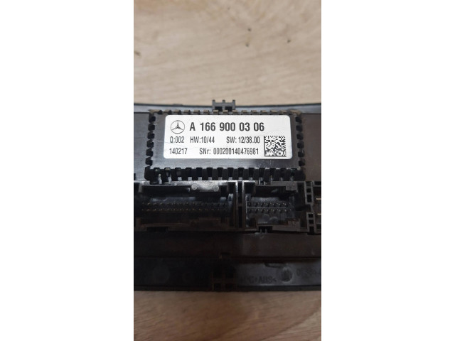 Блок управления A1669000306   Mercedes-Benz GLE (W166 - C292)