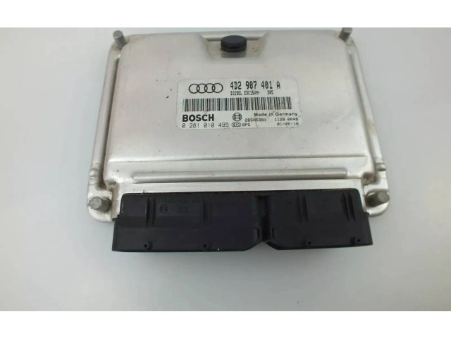 Блок управления двигателя 4D2907401A, 28SA5381   Audi A8 S8 D2 4D