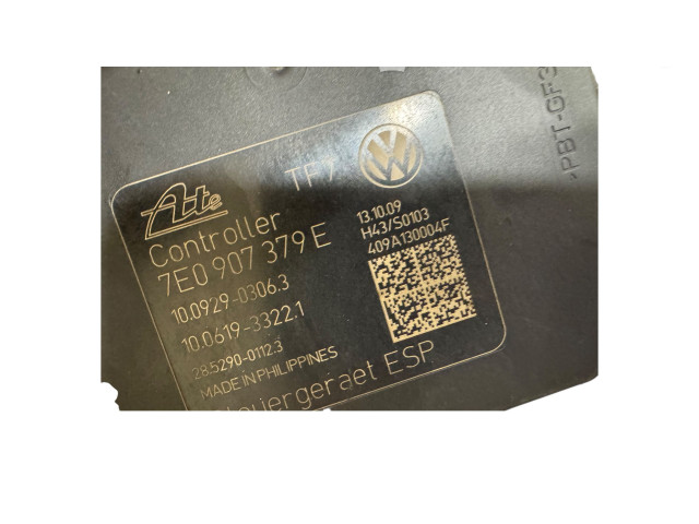 Блок АБС 7E0614517A, 7E0907379E Volkswagen Transporter - Caravelle T5 2003 - 2015 года