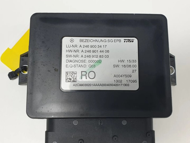 Блок управления A2469003417, A2469014406 Infiniti Q30