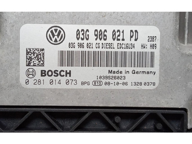 Řídící jednotka 03G906021PD Volkswagen Caddy 2008