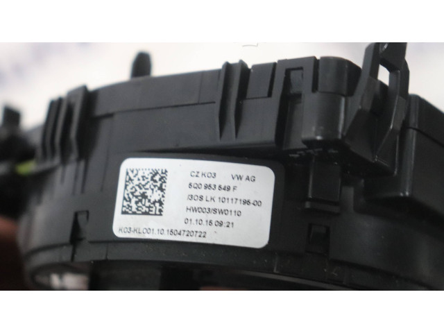 Подрулевой шлейф SRS 5Q0953549F Volkswagen Golf VII