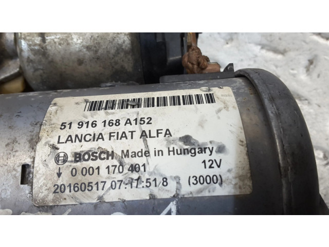Стартер  51916168, 0001170401   Fiat 500X