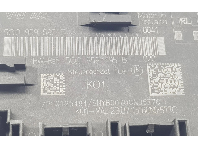 Блок управления 5Q0959595E, 5Q0959595E   Volkswagen Touran III