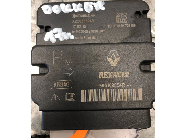 Блок подушек безопасности 985109354R Dacia Dokker