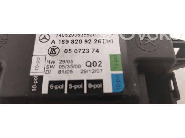 Блок комфорта A1698209226   Mercedes-Benz A W169   
