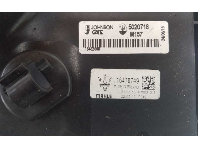 Вентилятор радиатора 6401118100, 502071816478749 Maserati Ghibli