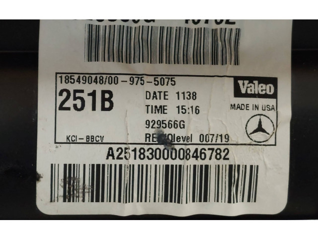 Вентилятор печки    A251830000, 929566G   Mercedes-Benz R W251