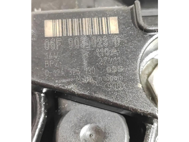 Генератор 06F903023D, BOSCH   Skoda Fabia Mk2 (5J)   для двигателя CAY