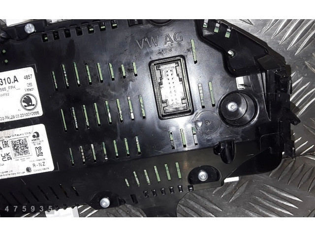 Панель приборов 565920310a Skoda Karoq