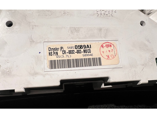 Панель приборов 56010589AI, 58994E Jeep Grand Cherokee (WK)