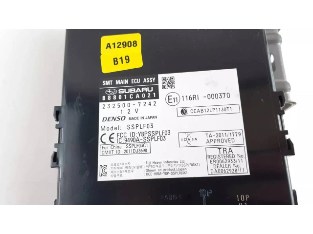 Řídící jednotka 88801CA021, 232500-7242 Toyota GT 86 2016