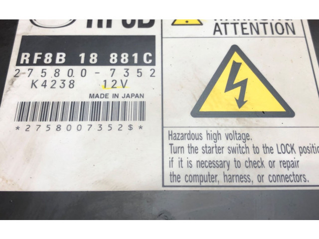 Блок управления двигателем Блок управления RF8B18881C Mazda 3 I