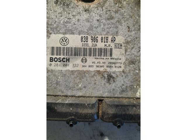 Řídící jednotka 038906018AP, 28SA3773 Volkswagen New Beetle 2002