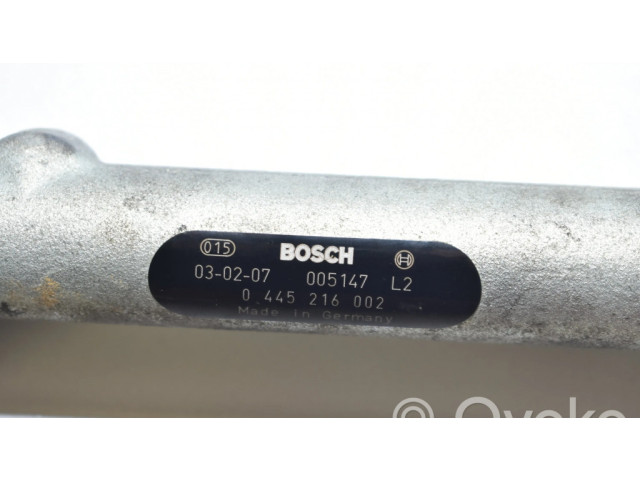 Vstřikovací lišta 0445216002 BMW 5 E39 pro naftový motor 2.5 M57 D25 (256D1) 525d