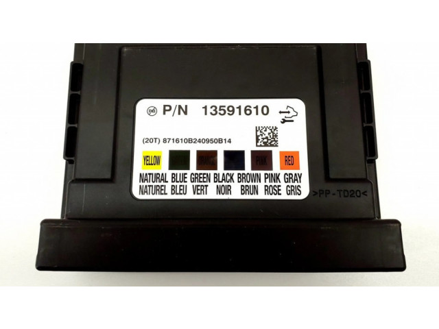 Блок комфорта 13591610 Opel Zafira C