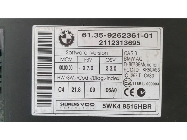 Řídící jednotka 8518269, 9262361 BMW 3 E92 E93 2011