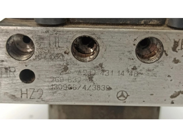 Jednotka ABS A2124311448, 0265244011   Mrcedes-Benz E W212 2014