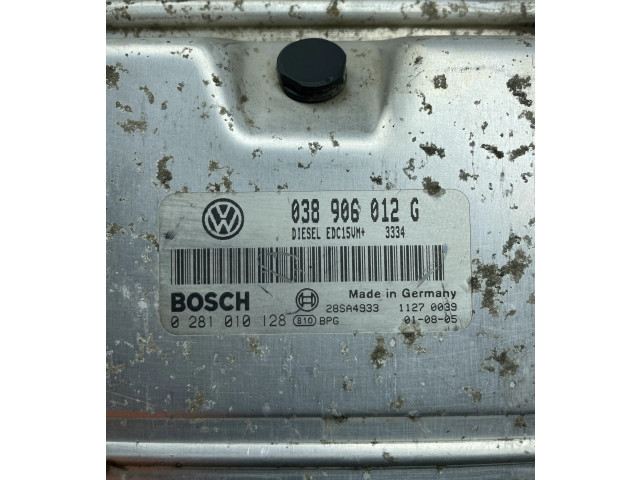 Блок управления двигателя 038906012G, 0281010128   Skoda Octavia Mk1 (1U)